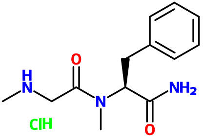 (image for) MC021201 N-Methylglycyl-Nα-methyl-L-phenylalaninamide hydrochloride